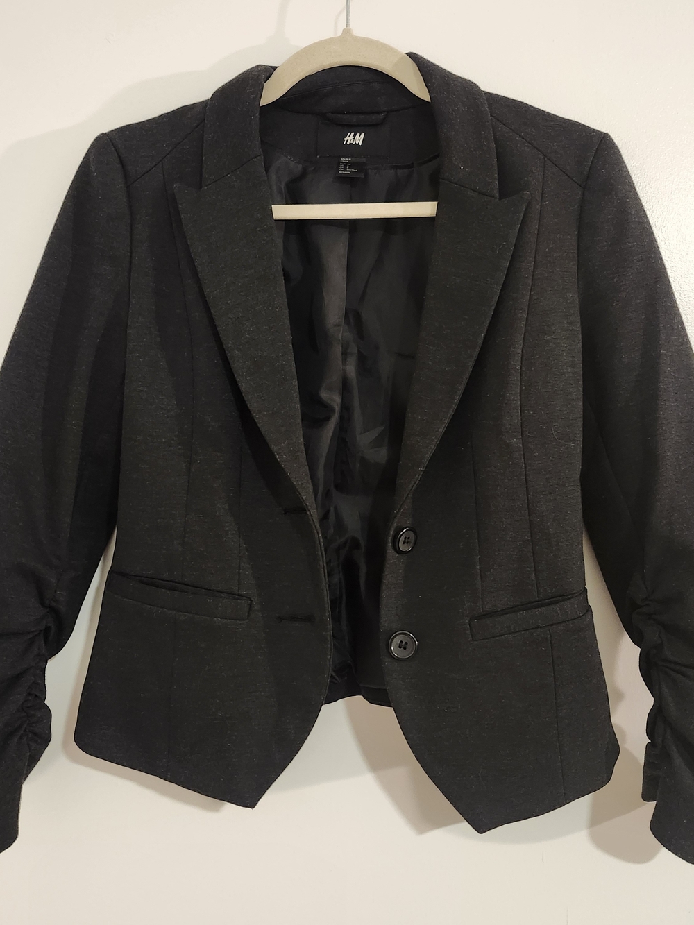 H&M Black Tailored Blazer